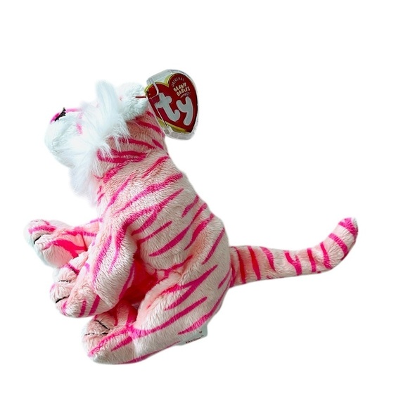 TY Beanie Baby MYSTIQUE The Tiger (Circus Beanie) 5.5" NEW with Mint Tags💖💫 - Picture 3 of 8